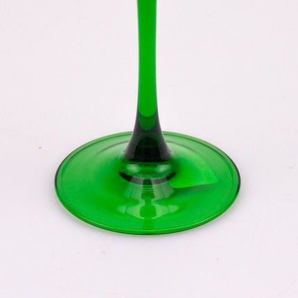 Verre à vin d'Alsace avec pied verre