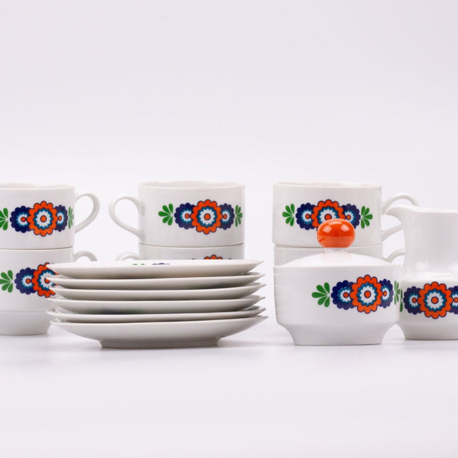 Service à café en porcelaine Winterling blanc