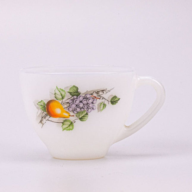 Tasse et sous-tasse Arcopal Fruits de France