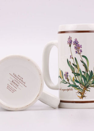 Chope à bière ou grand mug Villeroy & Boch blanc