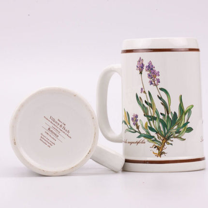 Chope à bière ou grand mug Villeroy & Boch blanc