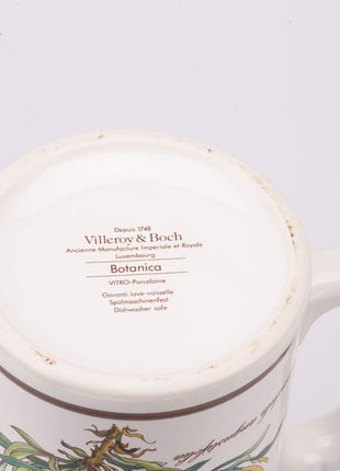 Chope à bière ou grand mug Villeroy & Boch blanc