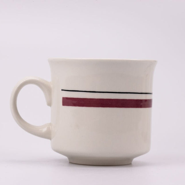 6 tasses en céramique blanc anglaise Churchill