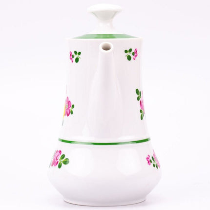Cafetière en porcelaine Winterling  blanc et fleurs roses