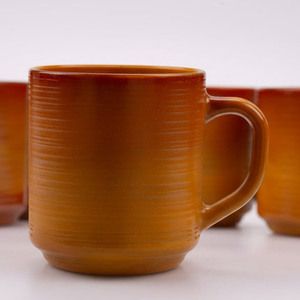 Mug Arcopal Volcan brun caramel