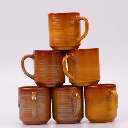 Mug Arcopal Volcan brun caramel