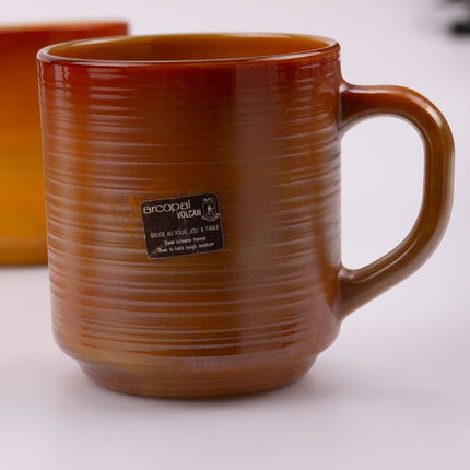 Mug Arcopal Volcan brun caramel
