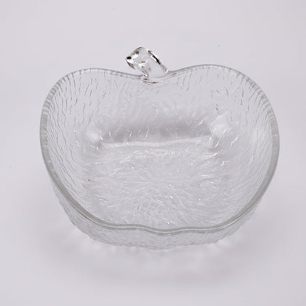 Saladier "pomme" en verre Savam Fruttella  transparent