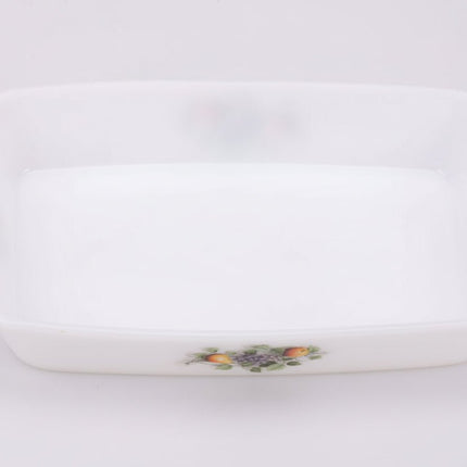 Plat de cuisson vintage Arcopal "Fruits de France"