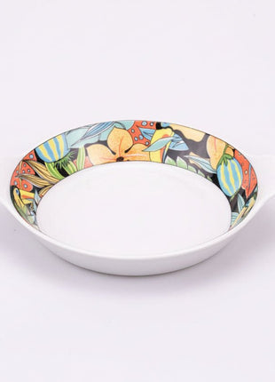 Petit bol vintage en porcelaine Pillivuyt  multicolore