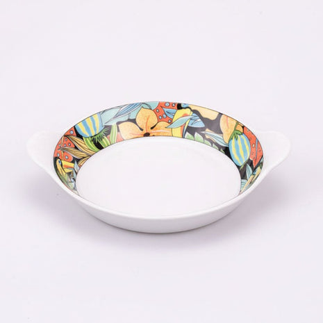 Petit bol vintage en porcelaine Pillivuyt  multicolore