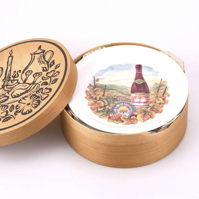 6 Bareuther Bavaria cheese plates