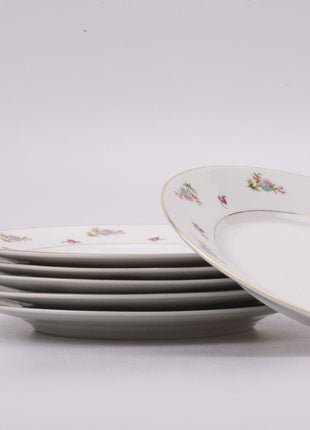 6 Cerabel Baudour porseleinen borden