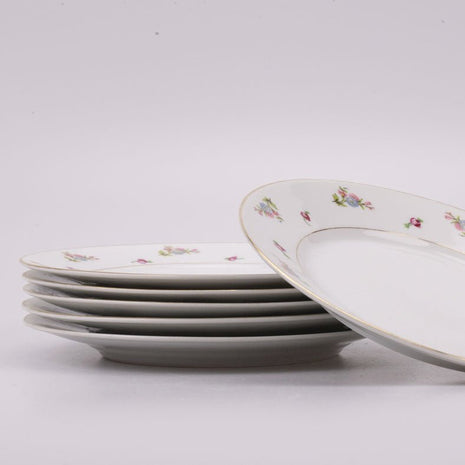 6 Cerabel Baudour porseleinen borden