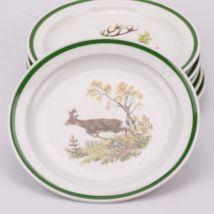 6 assiettes plates en porcelaine Seltmann Weiden - collection Partridge