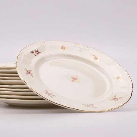 10 Boch Frères dinerborden