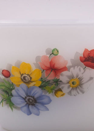 Set de 5 saladiers Arcopal Anémone en verre opalin blanc