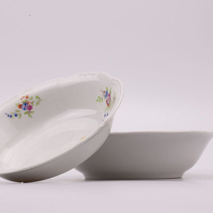 2 saladiers en porcelaine Chodziez blanc