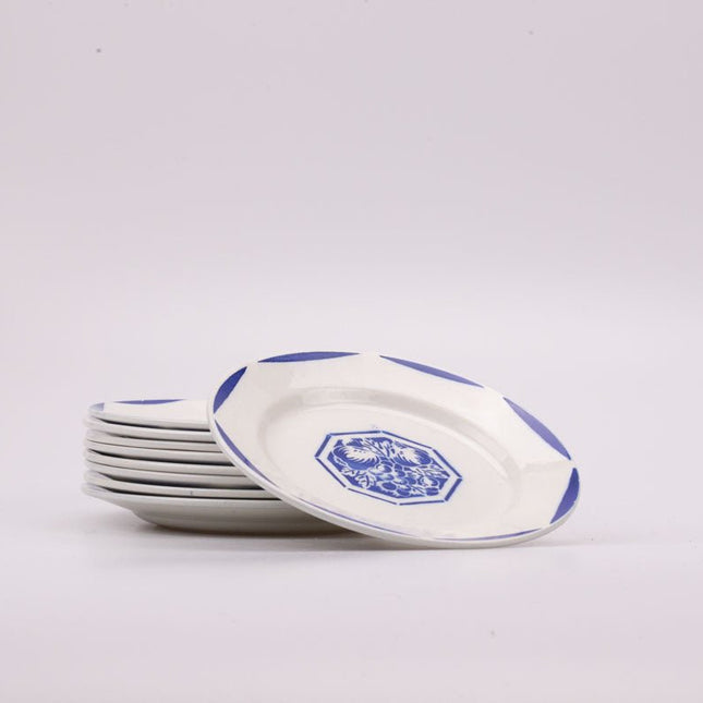 9 K&amp;G Lunéville dessert plates