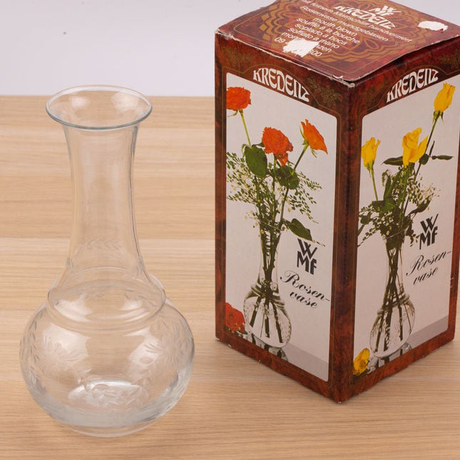 Vase en verre WMF transparent
