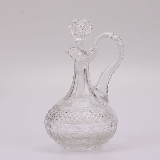 Carafe en cristal estampillée Saint-Louis transparent