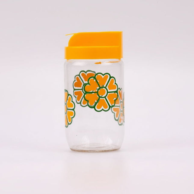 Pot en verre Meli  jaune