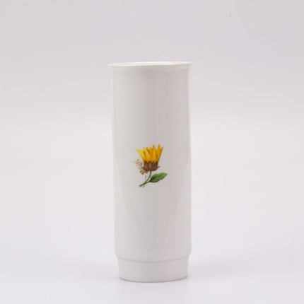 Vase Tournesol en porcelaine blanche Creidlitz Bavaria