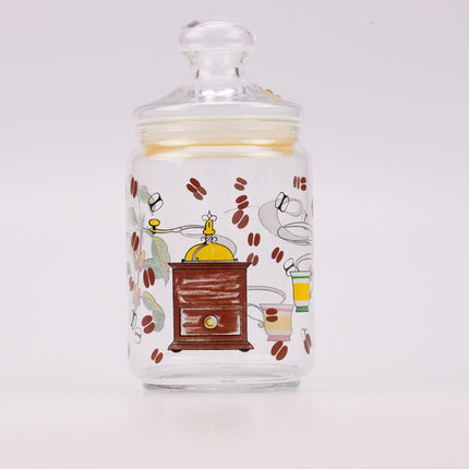 Bocal en verre Luminarc marron
