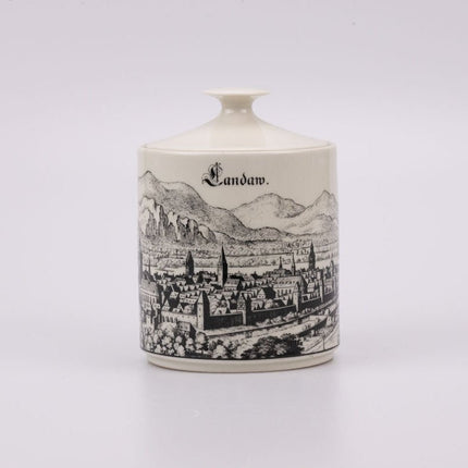 Pot à biscuits en porcelaine Royal Bavaria blanc