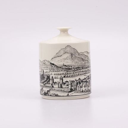 Pot à biscuits en porcelaine Royal Bavaria blanc