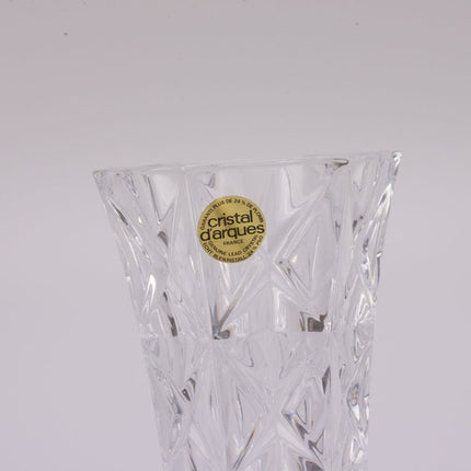 Petit vase en cristal d'Arques Sully