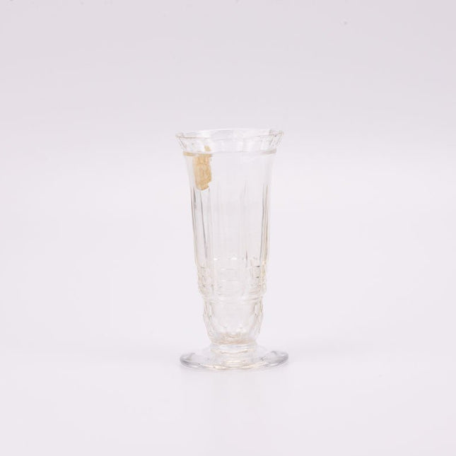 Vase en cristal de Saint Lambert transparent