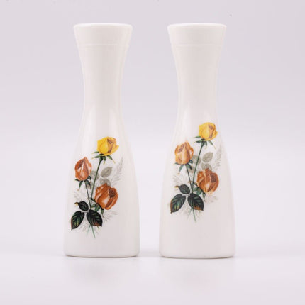 Vase vintage en opaline blanc