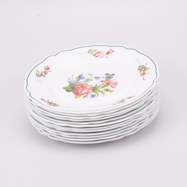 Set van 6 vintage Arcopal dessertbordjes