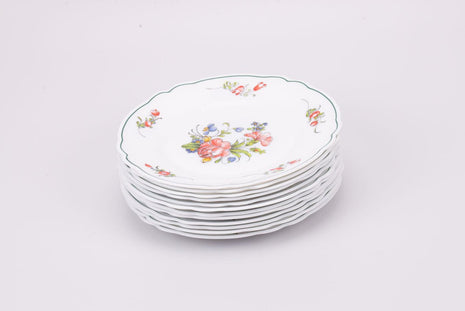 Set van 6 vintage Arcopal dessertbordjes