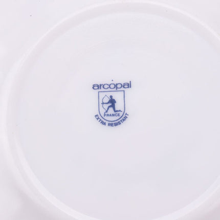 Set van 6 vintage Arcopal dessertbordjes
