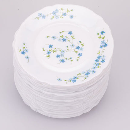 Arcopal Myosotis dessert plate (30 available)