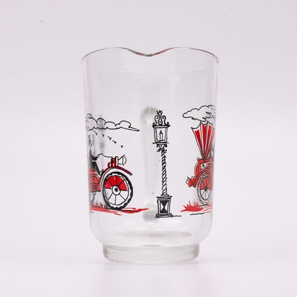 Carafe en verre vintage voiture ancienne