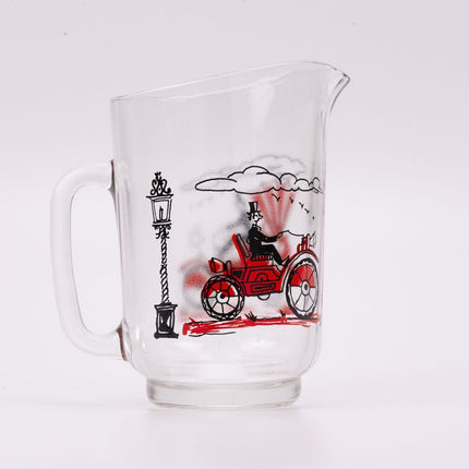 Carafe en verre vintage voiture ancienne