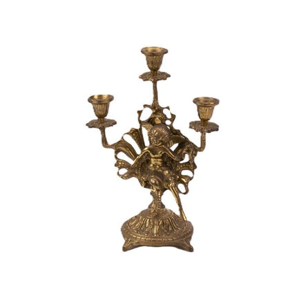 Chandelier en bronze doré