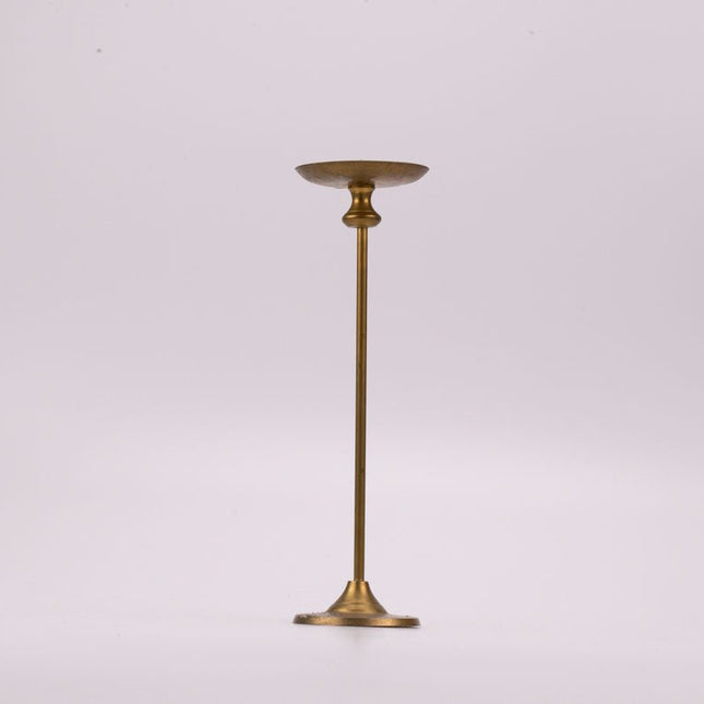 Messing kandelaar, 30 cm hoog