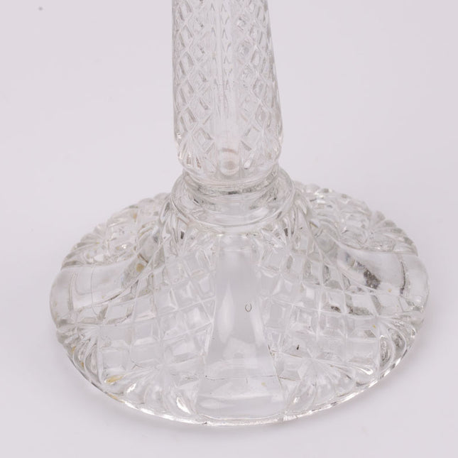 Finely cut glass chandelier