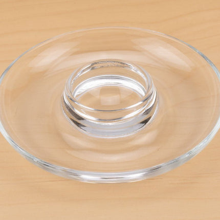 Bougeoir en verre