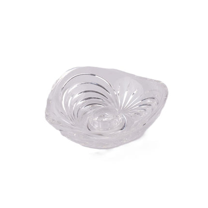 Bougeoir en cristal  transparent