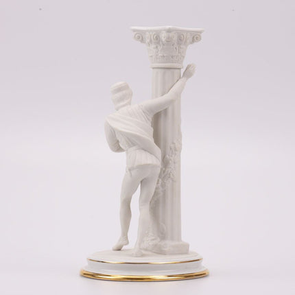 Chandelier en porcelaine blanche Roméo et Juliette The Franklin Mint