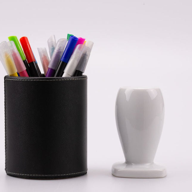 3 bougeoirs en porcelaine blanche Hutschenreuther