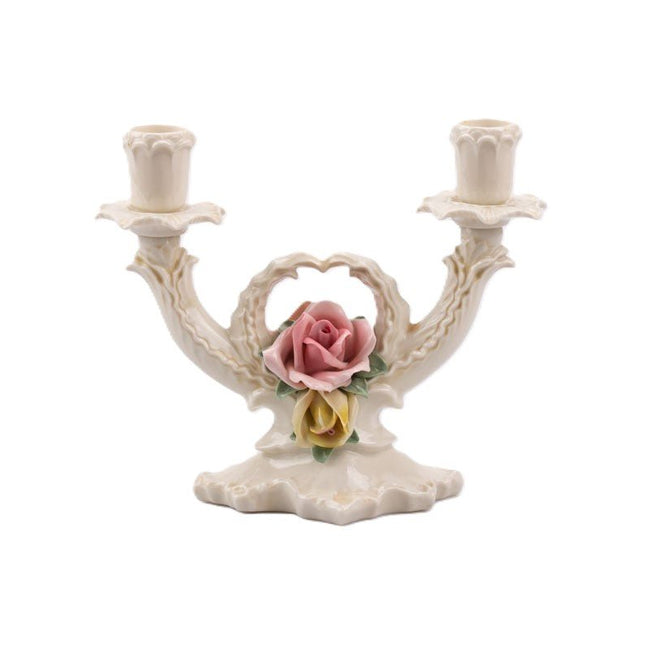 Chandelier porcelaine crème de Karl Ens