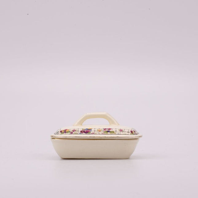 Porte-savon en faïence crème Boch