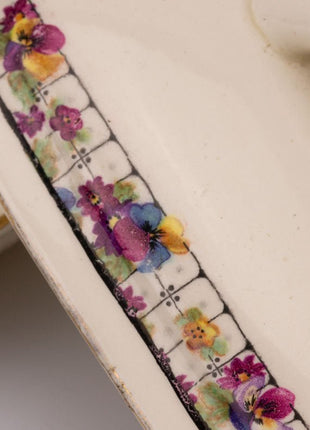 Porte-savon en faïence crème Boch