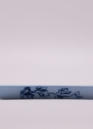 Porte-savon en porcelaine Maloja bleu